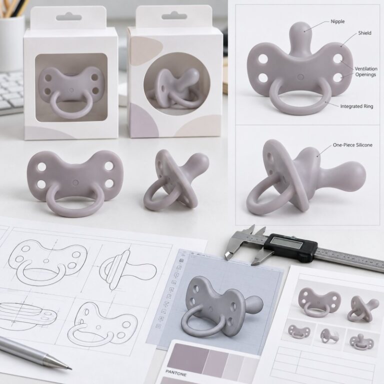 Silicone dummy vs pacifier OEM development guide
